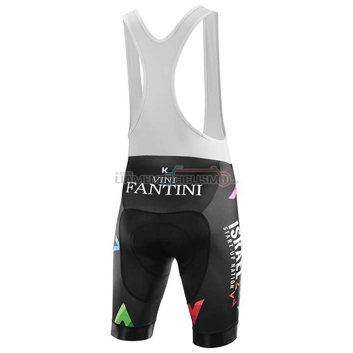Abbigliamento Ciclismo Israel Cycling Academy Manica Corta 2020 Azzurro Bianco